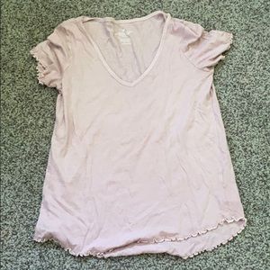 American Eagle ruffle top